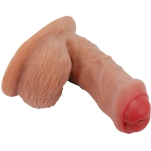 PRETTY LOVE - WARNELL DILDO ULTRA REALISTA E ELÃSTICO 9,5 CM MULATO